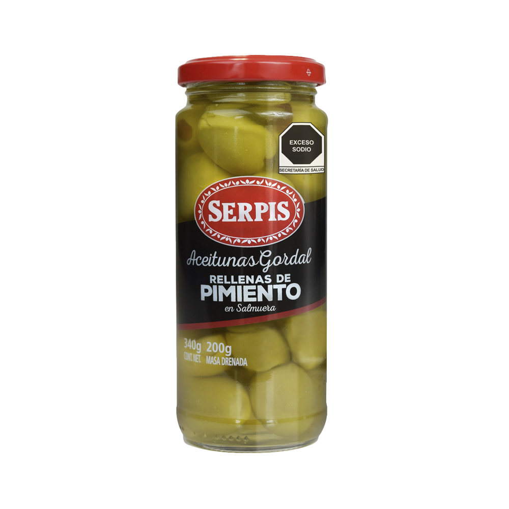 Aceituna-Gordal-Rellena-de-Pimiento-340g Aceituna-Gordal-Rellena-de-Pimiento-340g
