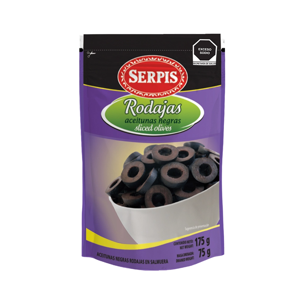 Aceituna Negra Rebanada 175g