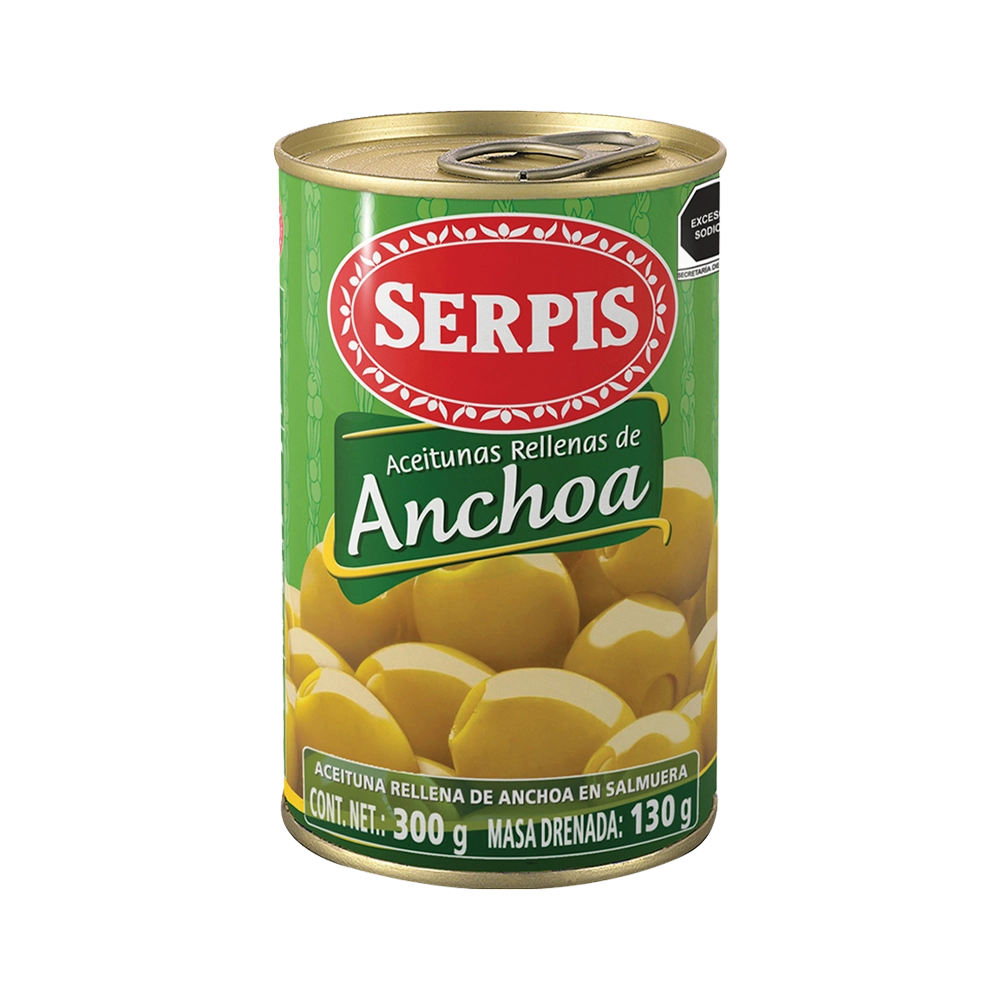 Aceituna Rellena de Anchoa 300g