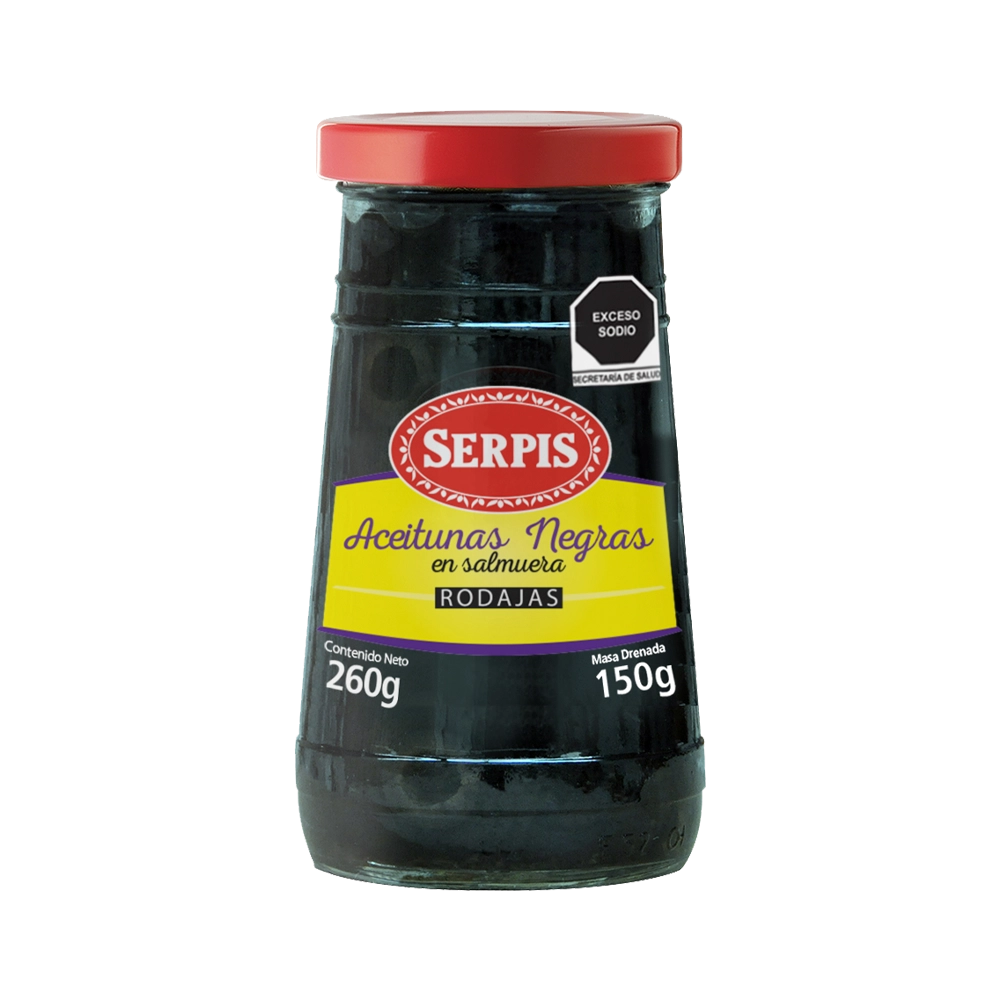 Aceituna negra rebanada 260g Aceituna negra rebanada 260g