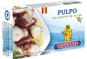Pulpo en aceite de oliva Pulpo en aceite de oliva