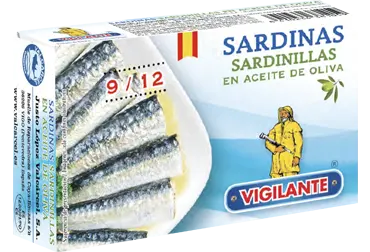 Sardinas sardinillas en aceite de oliva Sardinas sardinillas en aceite de oliva