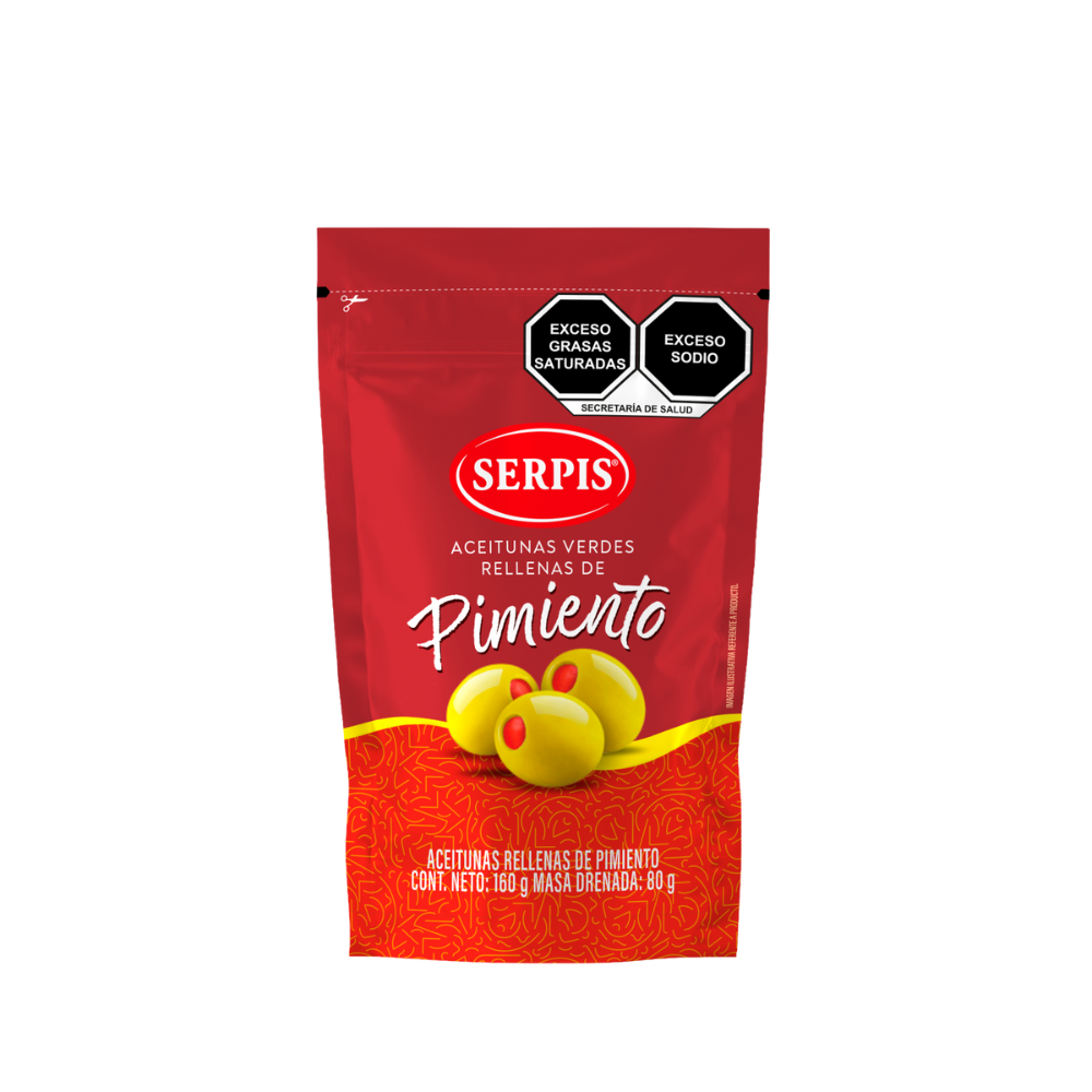 Aceituna Rellena de Pimiento 175g