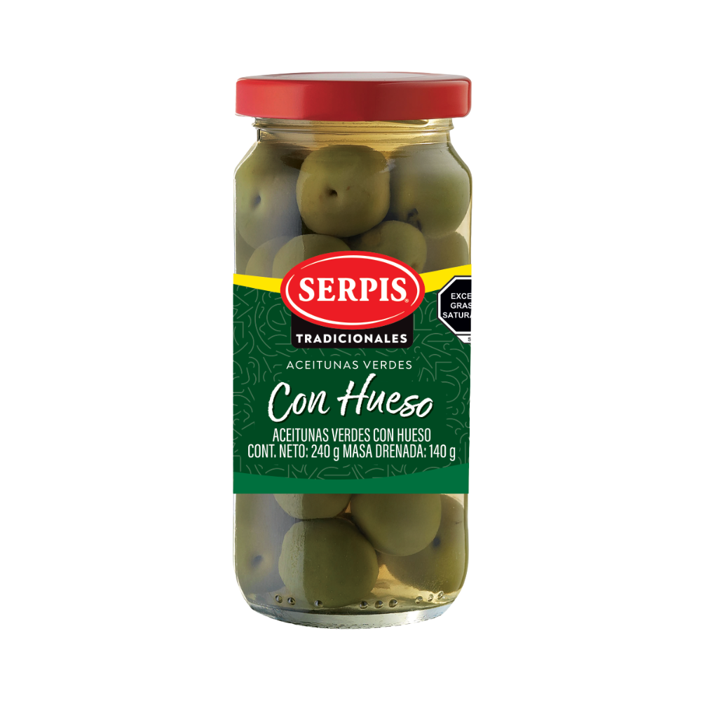 Aceituna con Hueso 240g